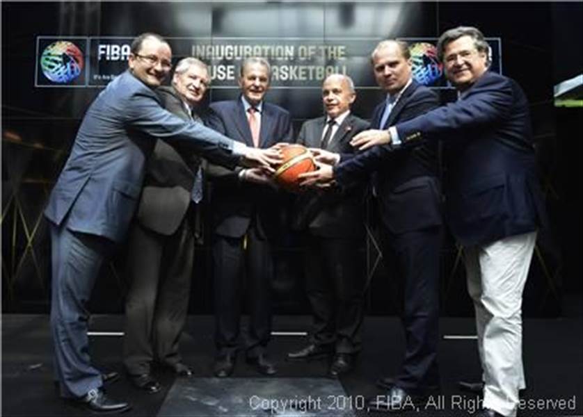18 June 2013 FIBA inaugurates House of Basketball